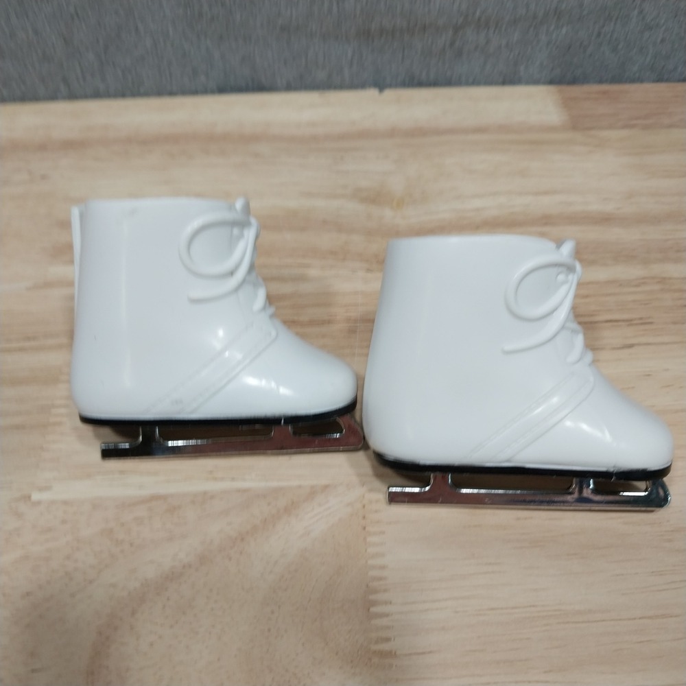 American Girl Doll Ice Skates Winter‎ Sports  White
